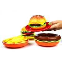 Kit Pratos Hambúrguer 6 Peças