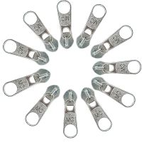 Foto do produto Kit 50 unidades de cursor carrinho para zíper nº5