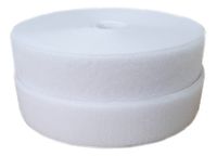 Foto do produto Fecho De Contato Fita Fixadora Velkro 50mm Cor Branco Por Metro
