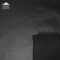 Foto do produto Tecido Corino Uruguai Preto por Metro