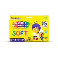 Foto do produto MASSINHA DE MODELAR SOFT 15 CORES
