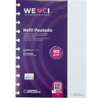 Foto do produto REFIL PAUTADO 50 FOLHAS - GRANDE 90g - CADERNO INTELIGENTE®