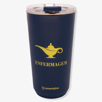 Foto do produto COPO SKY 500ML ENFERMAGEM AZUL  