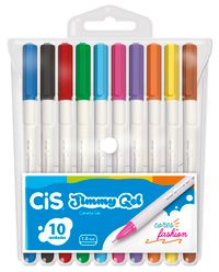 Foto do produto CANETA JIMMY GEL EST C/10 CORES FASHION