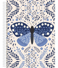 Foto do produto CADERNO UNIVERSITÁRIO KBOM FEMININO 01 MATÉRIA 96 FOLHAS PCT C/4