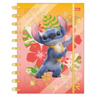 Foto do produto CADERNO UNIVERSITÁRIO DISCO STITCH 80 FOLHAS