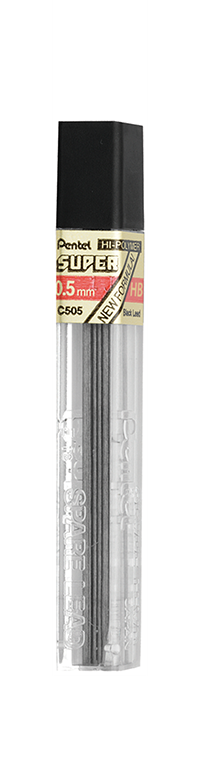 Foto do produto GRAFITE PENTEL - HI-POLYMER SUPER - 0,5MM HB
