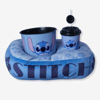 Foto do produto KIT ALMOFADA PIPOCA STITCH INFANTIL FIBRA VELUDO