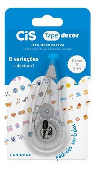 Foto do produto CIS TAPE DECOR CORES SORTIDAS