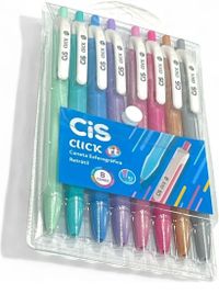 Foto do produto CIS CLICK RT CANETA RETRATIL ESF.0,7MM ESTOJO C/8