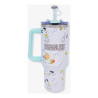 Foto do produto CANECAO TUMBLER C/PINGENTE 1,15LT SNOOPY BRINCANDO