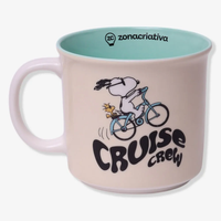 Foto do produto CANECA TOM 350ML SNOOPY BICICLETA
