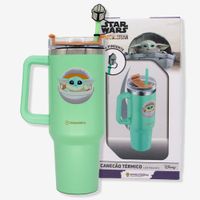 Foto do produto CANECAO TUMBLER C/PINGENTE 1,15LT BABY YODA  STAR WARS 