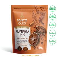 Foto do produto Alfarroba em Pó Santo Óleo 200g
