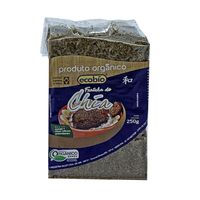 Foto do produto Farinha de Chia Integral Orgânica Ecobio 250g