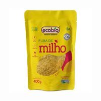 Foto do produto Fuba de Milho Orgânico Ecobio 400g