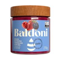 Foto do produto Geleia de Frutas Vermelhas com Mel Baldoni 270g