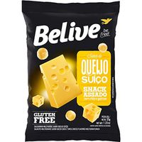 Foto do produto Snack Belive Be Free Sem Glúten Queijo Suíço 35g