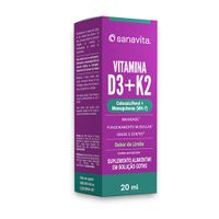 Foto do produto Vitamina D3+K2 Sanavita 20ml