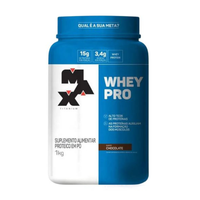 Foto do produto Whey Protein Max Titanium 100% Whey Chocolate Maltado 900g