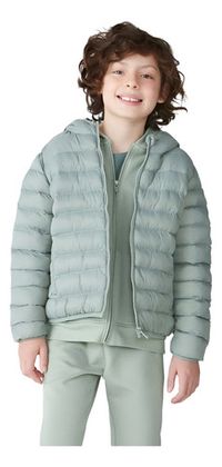 Foto do produto Jaqueta Puffer Infantil Unissex Com Capuz