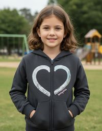 Foto do produto Jaqueta Infantil Feminina Em Moletom Felpado
