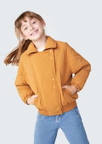 Foto do produto Jaqueta Puffer Infantil Menina Gola Alta
