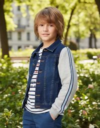 Foto do produto Jaqueta Jeans Infantil Menino Toddler Play