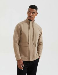 Foto do produto Jaqueta Masculina Em Sarja Empapelada