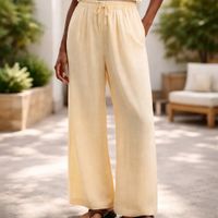 Foto do produto Calça Feminina Cintura Alta Em Liocel