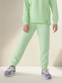 Foto do produto Calça Básica Infantil Menina Jogger Em Moletom Peluciado