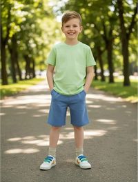 Foto do produto Bermuda Básica Infantil Menino Em Moletom