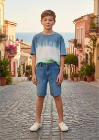 Foto do produto Bermuda Jeans Infantil Menino