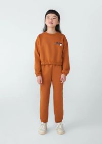 Foto do produto Conjunto Infantil Menina Longo Em Moletom Peluciado