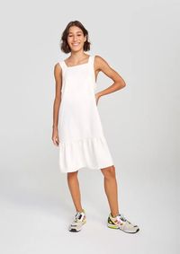 Foto do produto Vestido Curto Amplo Com Franzidos