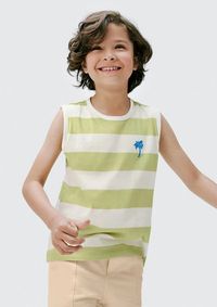Foto do produto Regata Infantil Menino Listrada