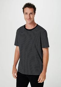 Foto do produto Camiseta Básica Masculina Mar Em Algodão Peruano