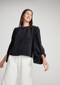 Foto do produto Blusa Feminina Evasê Em Veludo