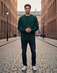 Foto do produto Blusão Em Moletom Masculino Com Estampa Verde G