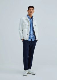 Foto do produto Calça Em Sarja Masculina Jogger