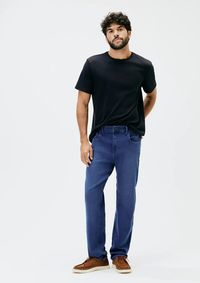 Foto do produto Calça Jeans Masculina Reta Soft Touch