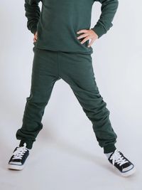 Foto do produto Calça Em Moletom Infantil Unissex Básica Jogger