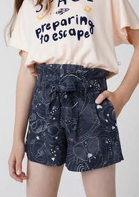 Foto do produto Shorts Infantil Menina Clochard Em Viscose