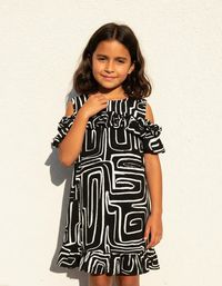 Foto do produto Vestido Infantil Em Viscose Da Puc - Cód. 2750