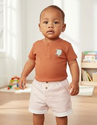 Foto do produto Conjunto Bebê Menino Com Estampa