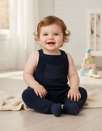 Foto do produto Macacão Bebê Unissex Em Tricô