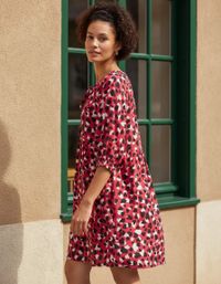 Foto do produto Vestido Curto Reto Em Tecido De Viscose