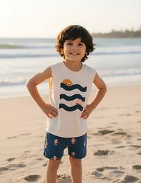 Foto do produto Conjunto Curto Infantil Menino Toddler 2 Peças