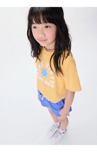 Foto do produto Blusa Cropped Infantil Menina Manga Curta