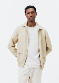 Foto do produto Jaqueta Masculina Harrington Com Bolsos Frontais